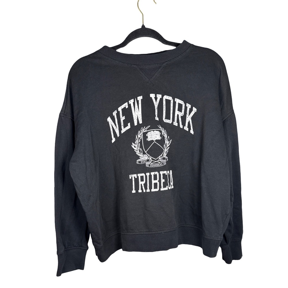 H&M Black Crewneck Sweater